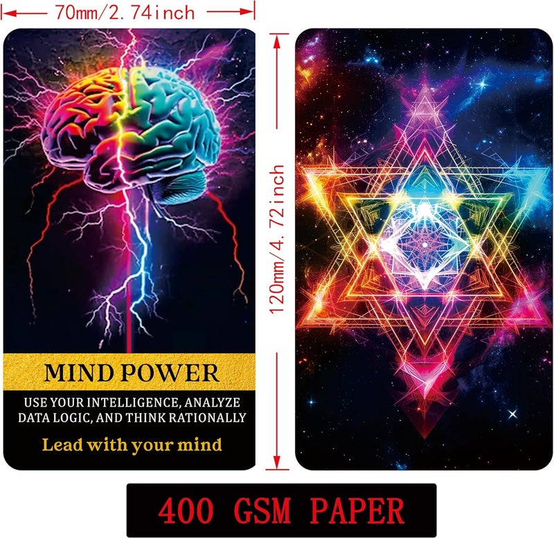 DPEHAKMK Money Oracle Cards, Career Oracle Deck, Life Oracle Cards for Beginners, Help You Move up in Your Life - Image 5